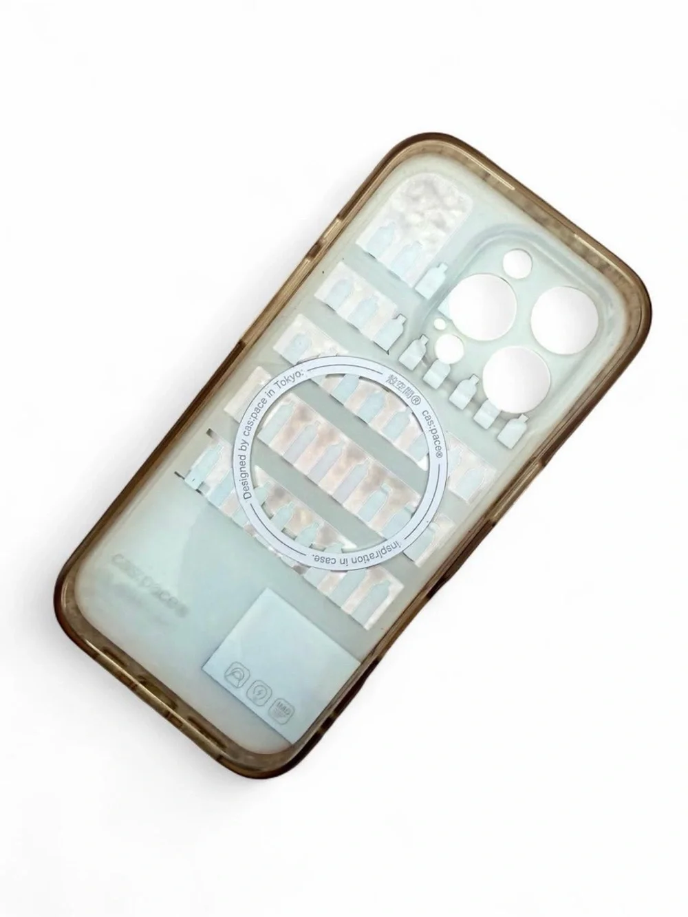 Light Blue Japan Vending Machine Graphic Phone Case - Cas:pace iPhone 16 Pro